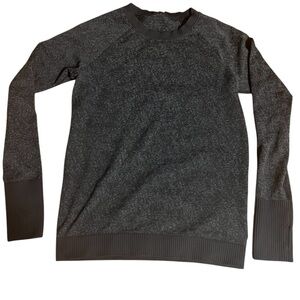 Lululemon Women's Rest less Pullover Sz 8 Slim Fit Sporty Athletic Running